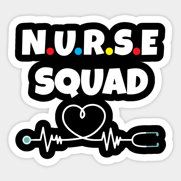 Nurse Squad Sticker by Work Memes